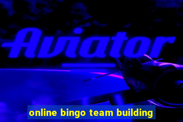 online bingo team building